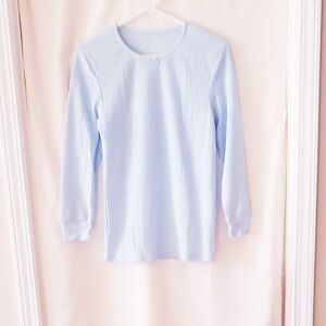 Mayfair light blue pullover top